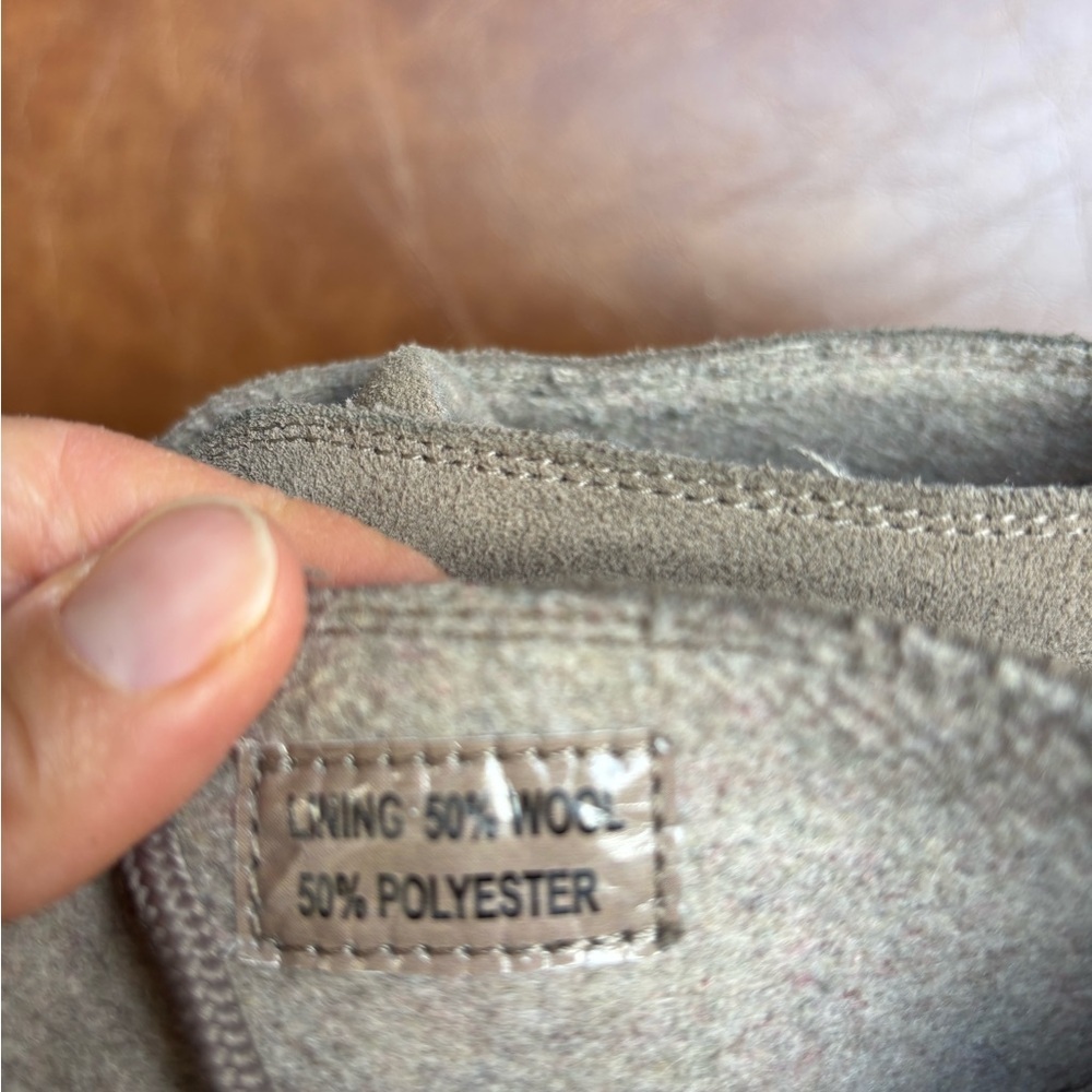 Chaco Men’s suede Chukka boots size 13 Taupe leather lined comfort Luvseat sole - Picture 7 of 8